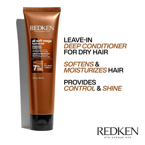 Redken All Soft Hydramelt Nourishing Leave-In Treatment ~New ☆Rare, HTF, VHTF☆ - Picture 2 of 7